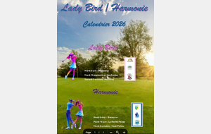 Le calendrier de l'Harmonie Lady Bird  2026