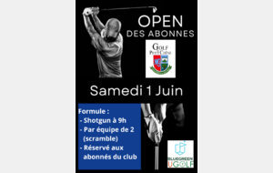 OPEN DES ABONNÉS