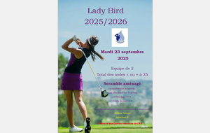 4ème rencontre Lady Bird 2025-2026 au golf de La Roche Posay