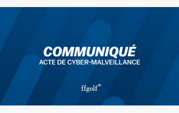 Cyber-malveillance sur le site de la FFGOLF