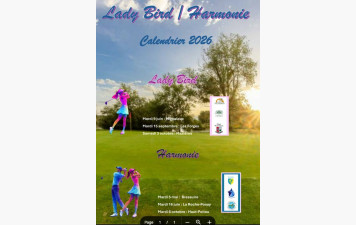 Le calendrier de l'Harmonie Lady Bird  2026